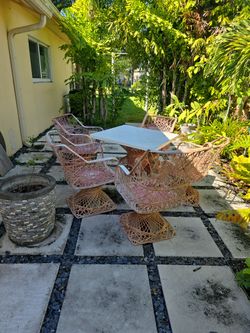 Russel Woodard Spun Fiberglass Set 