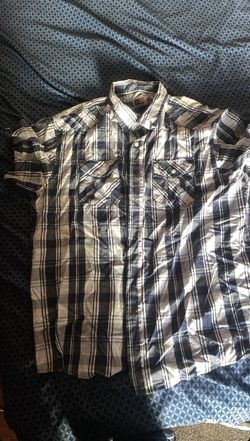 Y2k phat farm button up