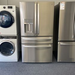 Ge Profile Four Door French Door Refrigerator