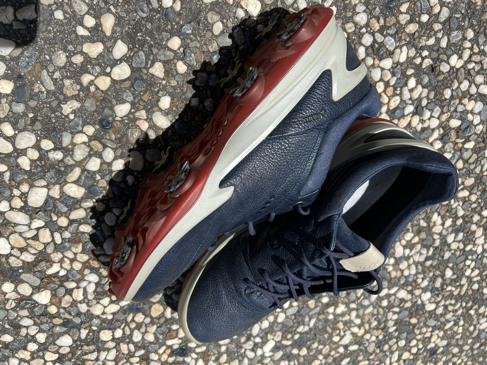 🔴⚪️🔵ECCO Premium Leather Golf Shoes- Luxury!🇺🇸