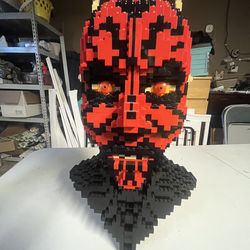 Star wars Darth Maul Lego #10018 built no box/manual