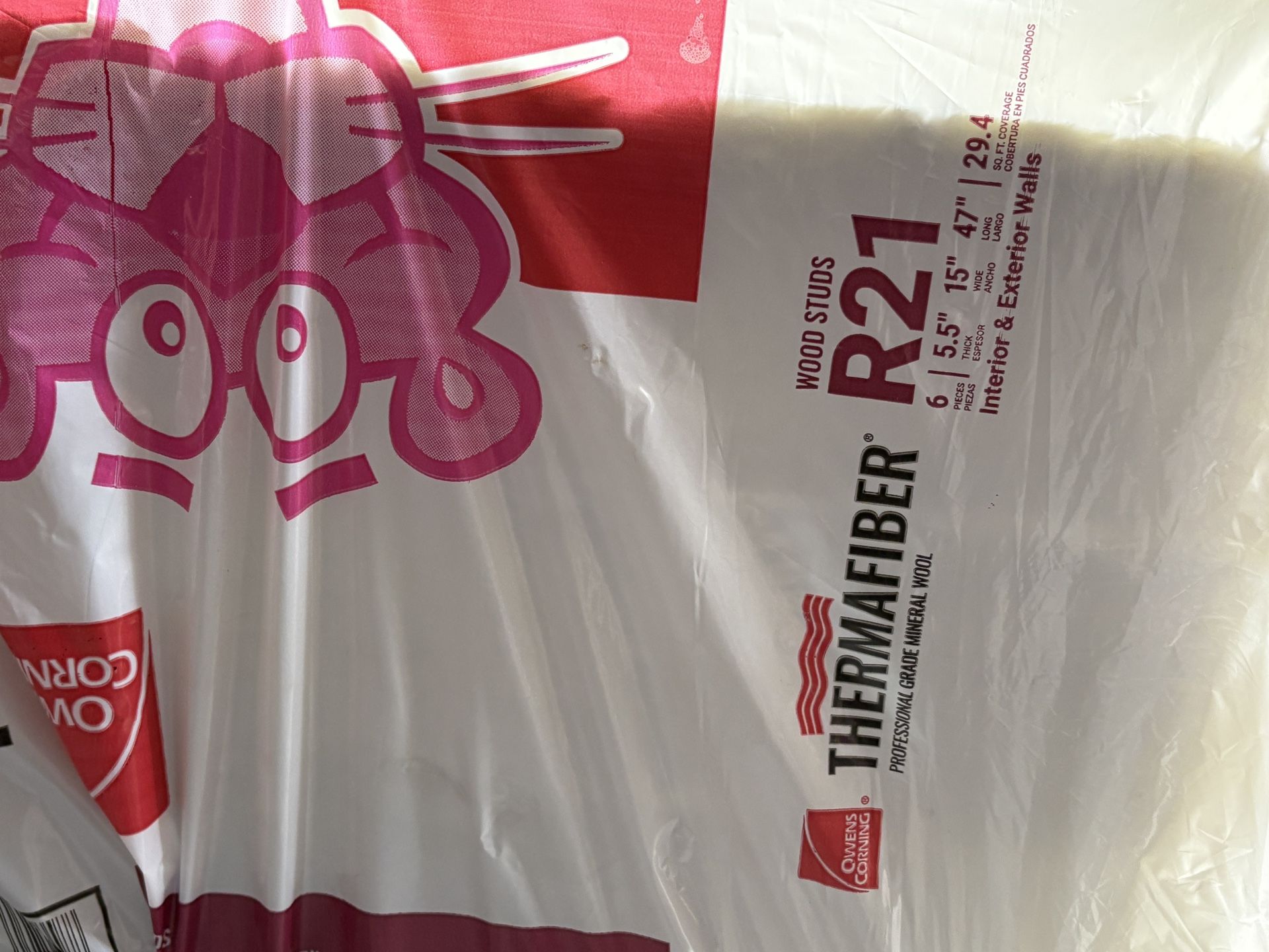Owens Corning R-21 Thermafiber Fire and Sound Guard Plus Mineral Wool Insulation Batt