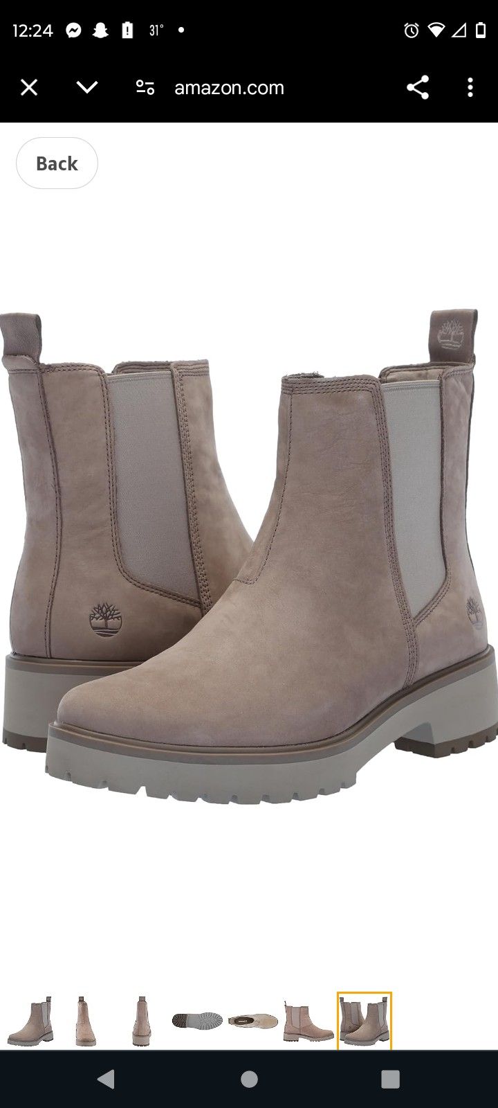 Timberland Women's Carnaby Cool Chelsea Boots