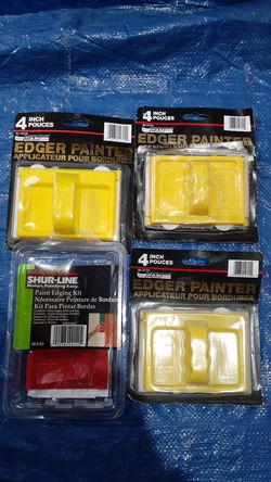NEW - FOUR edger painters GAM & Shur-line