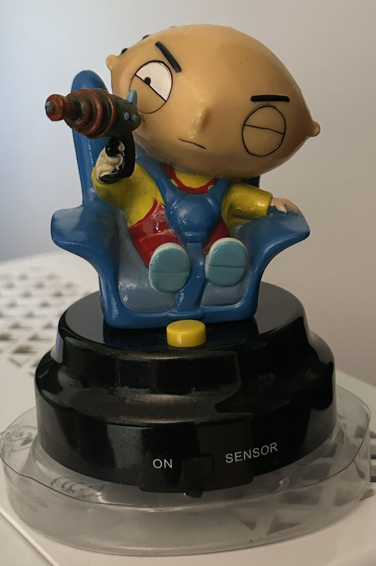 Family Guy Stewie Griffin On Board Talking 4" Figure 2005 New