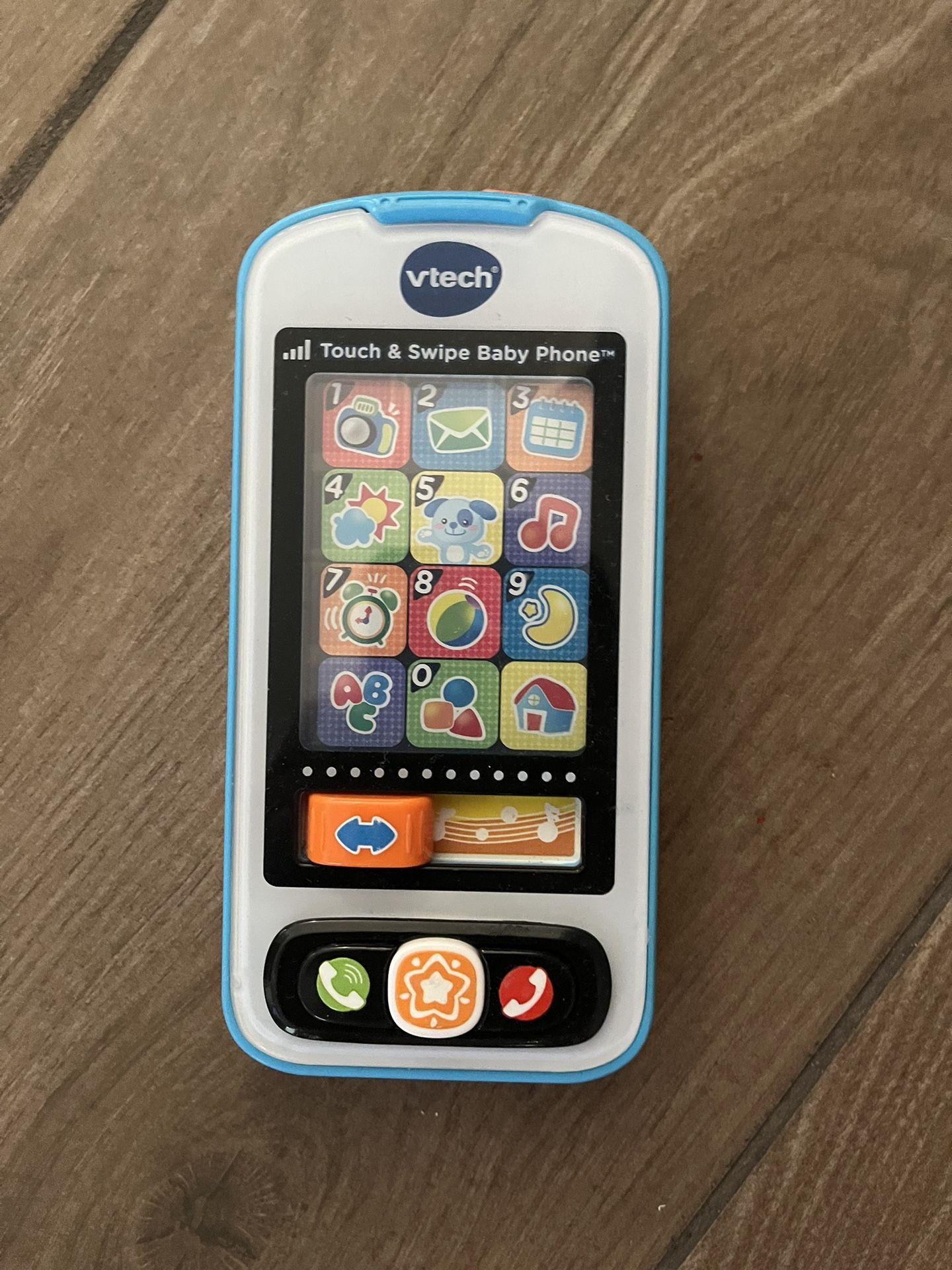 VTech Touch and Swipe Baby Phone - Blue