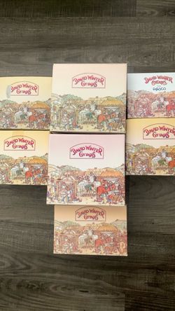 David Winter Cottages lot of 7