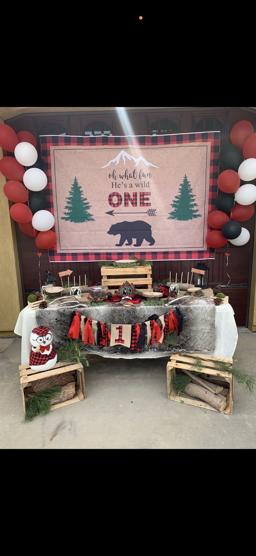 Lumberjack Party Decorations 