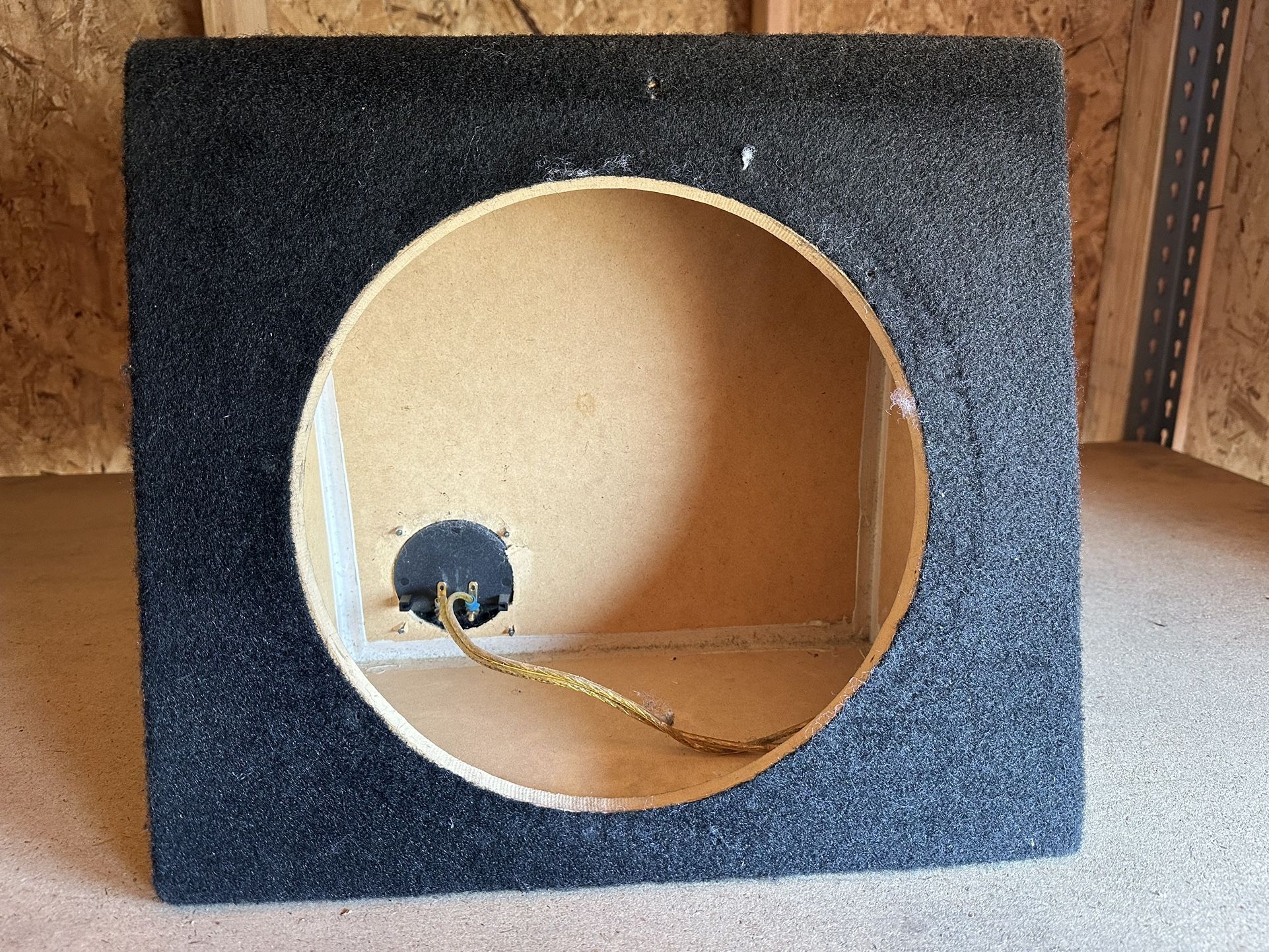 Truck Sub Boxes Behind Seat. 