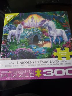 Unicorns puzzle 300pcs Jigsaw puzzle New