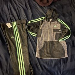 Nwt Boys Size 7 Adidas Set 