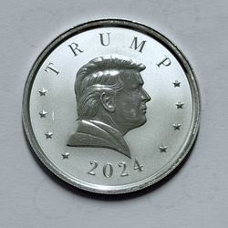 2024 Discontinued Scottsdale 1oz Silver Coin Trump Reserve Proof