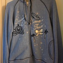 Disney Cinderella Women’s Zip Up Jacket Size M