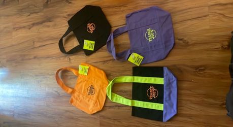 Trader Joe’s trick or treat canvas tote bags 15 each