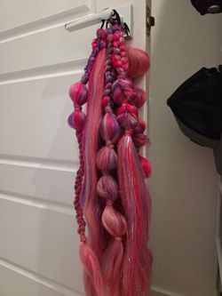 2 hair braided extensions (EDC) NEW