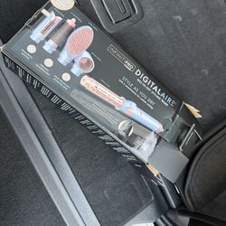 BRUSH INFINITIPRO -- CONAIR - DRYING NOZZLE DIGITALAIRE WET-TO-DRY STYLING WAND STYLE AS YOU DRY