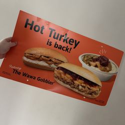 Wawa Gobbler Sign