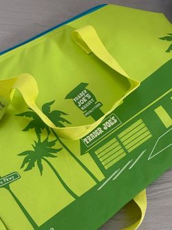 Trader Joe’s 2026 Lime Green Mini Insulated Tote