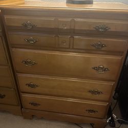 Tall Wood Dresser