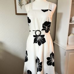 Linen Sun Dress Size M