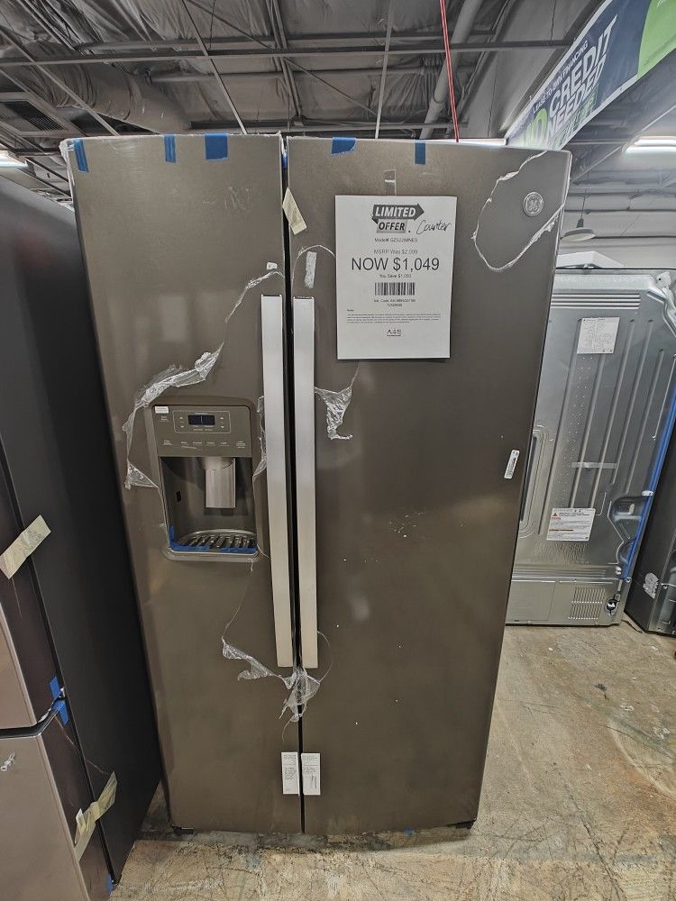 GE 36inch side by side refrigerator(counter depth)