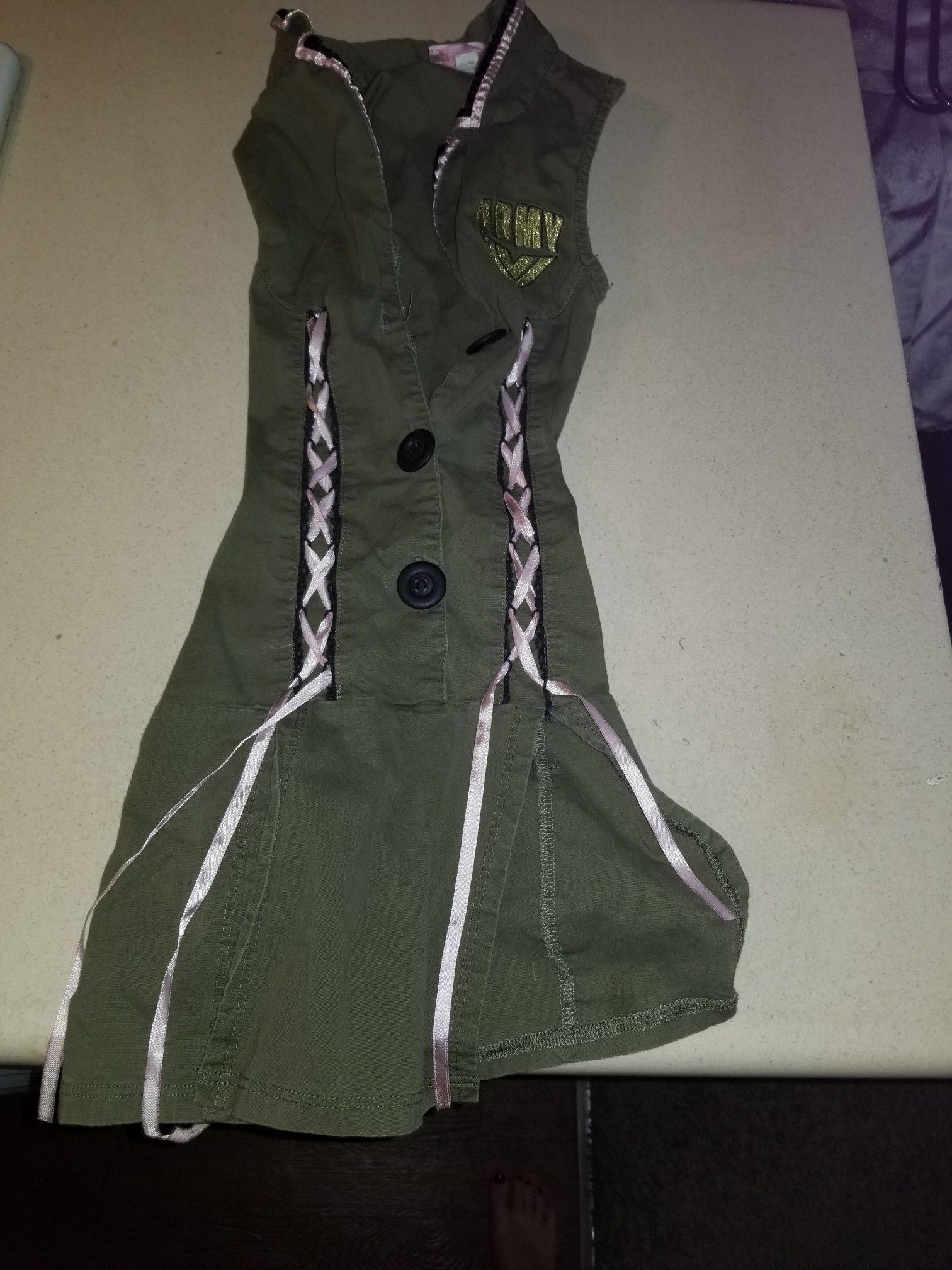Size Small Army Halloween Costume