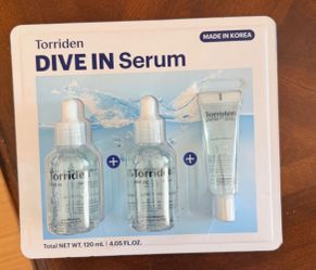 Brand New Torriden dive in serum made in Korea for $30