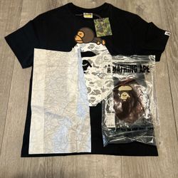 Black Bape Space Camo Shirt
