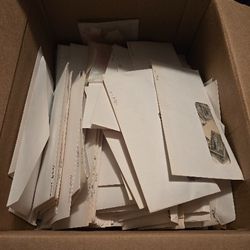 Massive Estate Stamp Lot – Unsorted Worldwide Stamps – Vintage & Modern