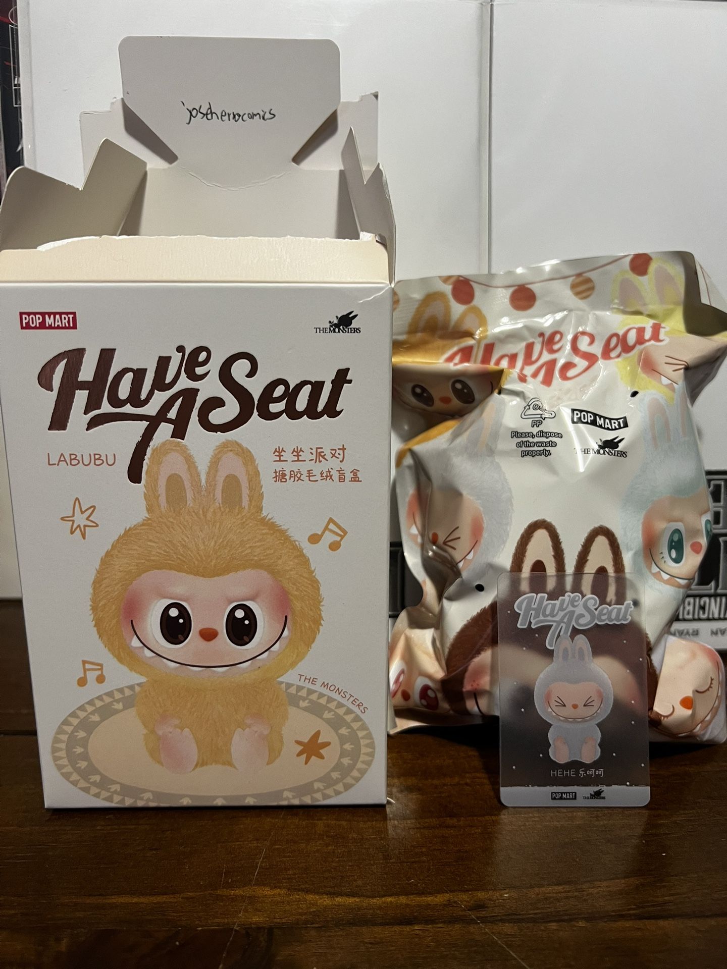 Authentic Pop Mart The Monsters Labubu Have A Seat Hehe US Seller Fast Ship
