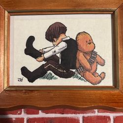 CUSTOM WINNIE THE POOH STAR WARS FRAME