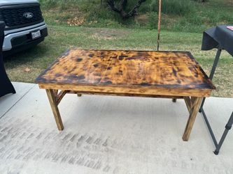 Homemade coffee table