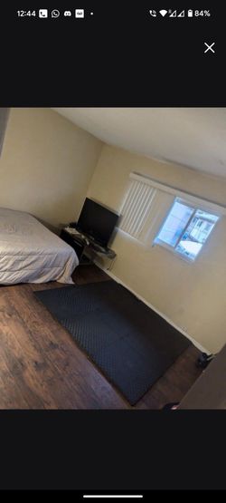 Master bedroom with large walk-in closet