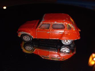 Red Corgi Car