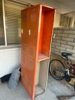 Vintage 1970s Lyon Industrial Steel Locker