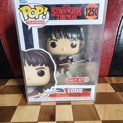 Eddie Stranger Things Funko Pop Target Exclusive