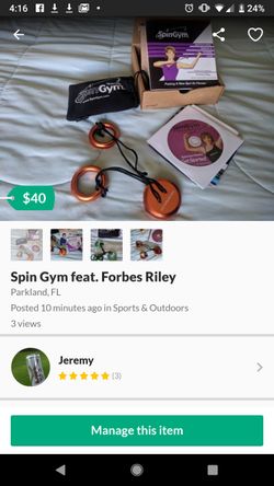 Spin Gym feat. Forbes Riley