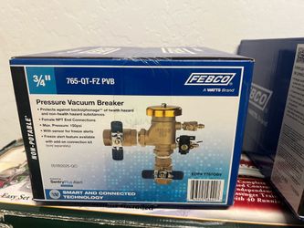 Febco 3/4”and 1”