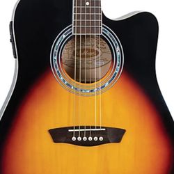 Washburn Electroacústic guitar, almost brand new