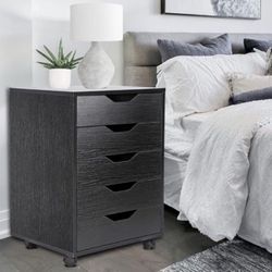 Cabinet Simple Style 5 Drawers Organization