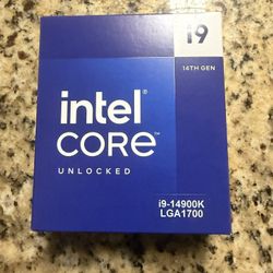 Intel I9-14900k