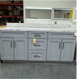 72 Inch Bathroom Vanity | Single & Double Sink Available, Multiple Styles & Colors