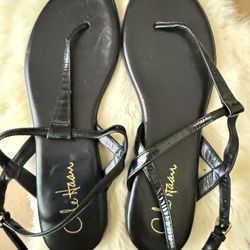 COLE HANN Ankle-Strap Thong Sandals size 6.5 
