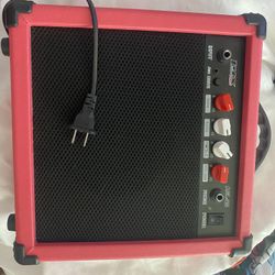 Pink Electric Guitar Amp