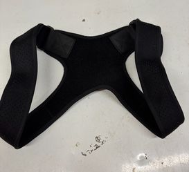 Black Posture Corrector Shoulder Brace