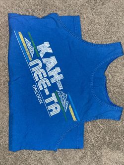 Kah-Nee-Ta Oregon Blue Graphic Tank Top