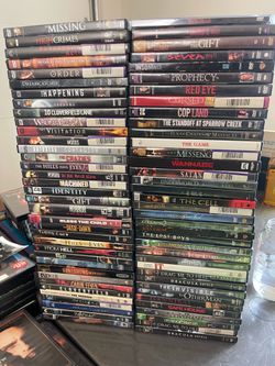 HUGE HORROR DVD LOT