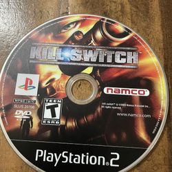 PlayStation 2 PS2 Kill Switch By Namco. Disc Only Game.