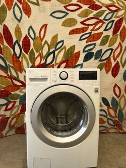 LG washer laundry