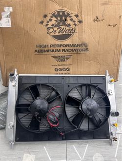 DeWitts Corvette C6 Radiator & Fan 05-13